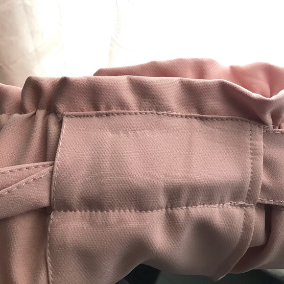 Pink paperbag pants-Size XL - Picture 5 of 7